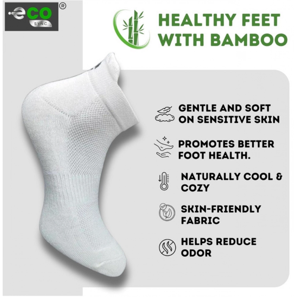 4_Pair Set Unisex Casual Cotton Printed Ankle Length Socks (Multicolor) - Image 4