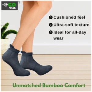 Alternative view of 4_Pair Set Unisex Casual Cotton Printed Ankle Length Socks (Multicolor)