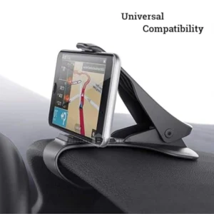 Alternative view of Stylish Car Chimti Dashboard Phone Holder Mount Mobile Clip Stand For All Smartphones (Black)