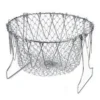 Foldable Chef Basket – Multi-Function Strainer And Steamer (Color: Assorted )