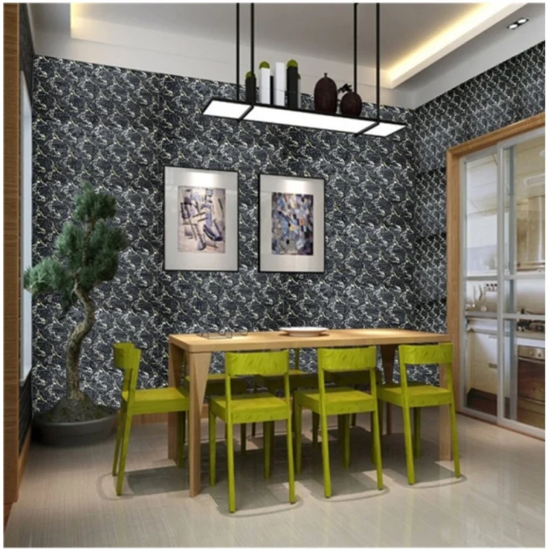 Alternative view of Pack Of 3_Fancy 3D Wall Decor – Stylish Black Decorative Wall Art (Color: Assorted )