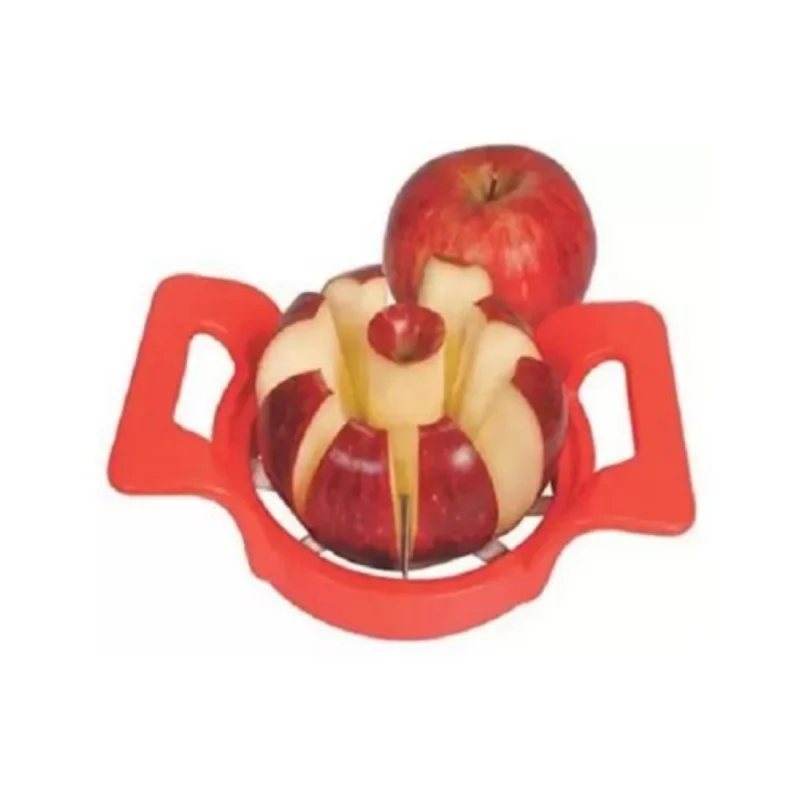Alternative view of Pack Of 3_Apple Cutter – Stainless Steel Fruit Slicer And Corer for Quick Cutting (Color: Assorted )