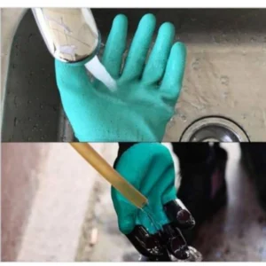 Alternative view of Pack Of 2_Heavy Duty Garden And Farming Gloves – Durable Protective Gloves (Color: Assorted )