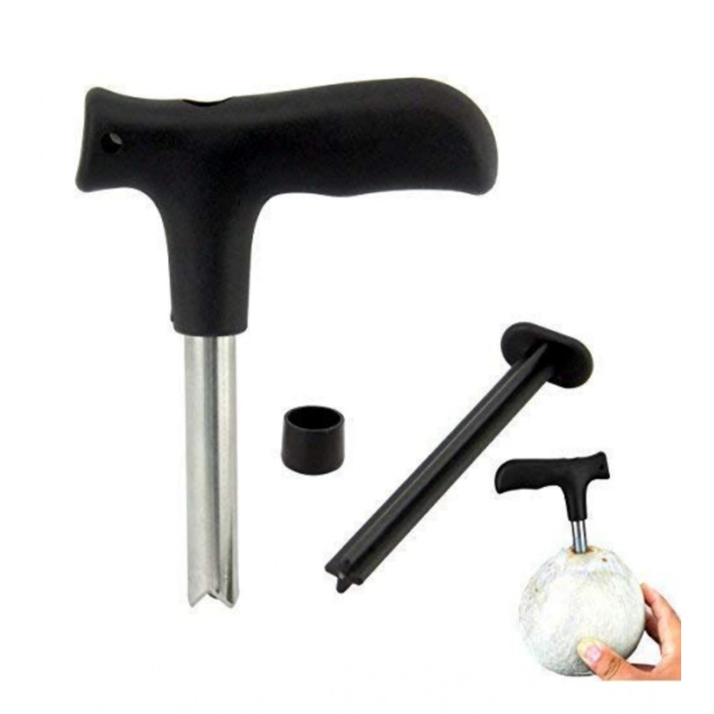 Pack Of 2_Coconut Opener – Easy And Safe Coconut Cutting Tool (Color: Assorted ) - Image 4