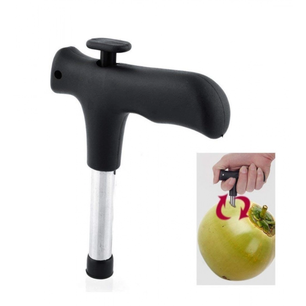 Pack Of 2_Coconut Opener – Easy And Safe Coconut Cutting Tool (Color: Assorted ) - Image 3