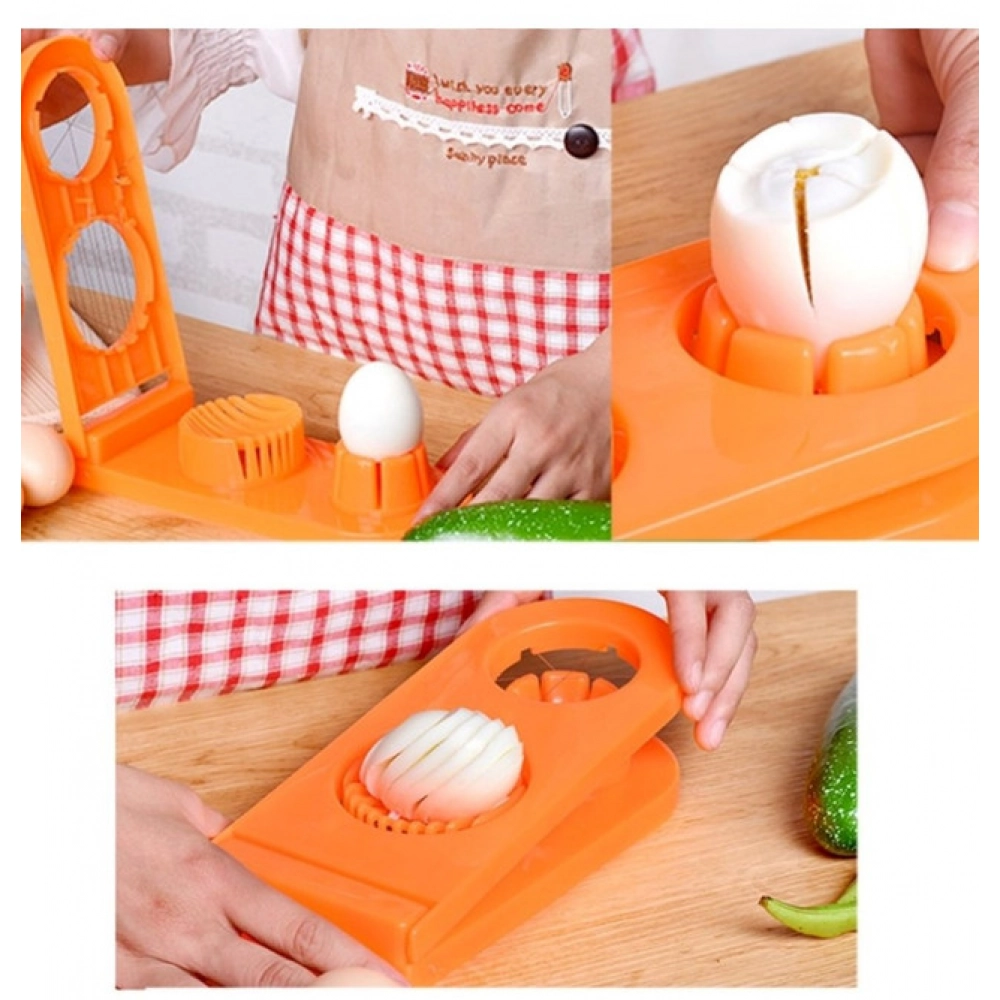 Pack of 2_2-in-1 Egg And Mushroom Slicer – (Color: Assorted ) - Image 3