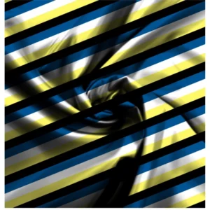 Alternative view of Men's Casual Floral Printed Cotton Blend Unstitched Shirt Fabric 1.6 Mtrs (Multicolor)