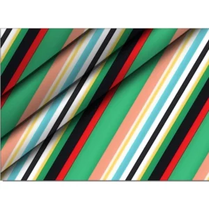 Alternative view of Men's Casual Floral Printed Cotton Blend Unstitched Shirt Fabric 1.6 Mtrs (Green)