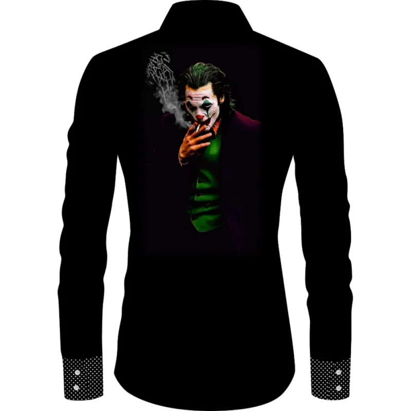 Alternative view of Men's Casual Floral Printed Cotton Blend Unstitched Shirt Fabric 1.6 Mtrs (Black)