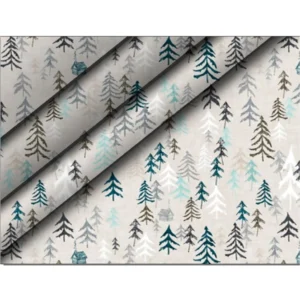 Alternative view of Men's Casual Floral Printed Cotton Blend Unstitched Shirt Fabric 1.6 Mtrs (Beige)