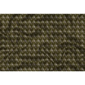 Alternative view of Men's Casual Floral Printed Cotton Blend Unstitched Shirt Fabric 1.6 Mtrs (Brown)