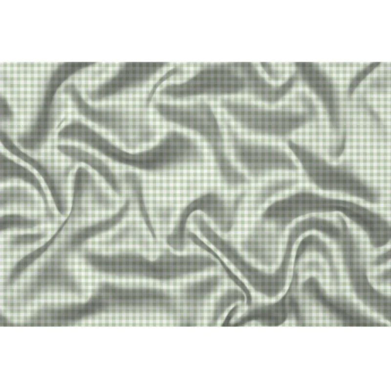 Alternative view of Men's Casual Floral Printed Cotton Blend Unstitched Shirt Fabric 1.6 Mtrs (Green)