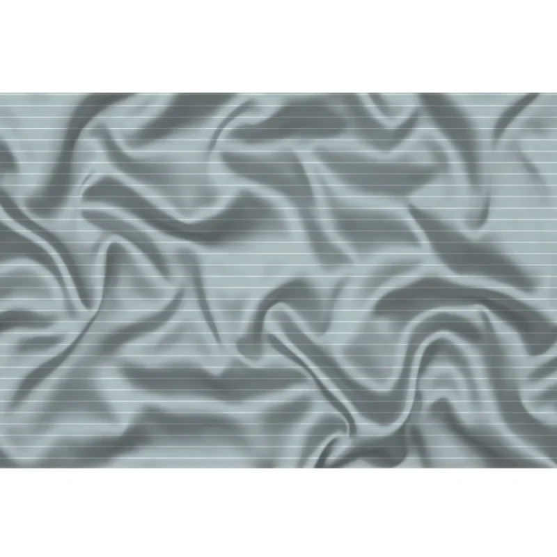 Alternative view of Men's Casual Floral Printed Cotton Blend Unstitched Shirt Fabric 1.6 Mtrs (Grey)