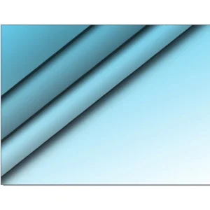 Alternative view of Men's Casual Floral Printed Cotton Blend Unstitched Shirt Fabric 1.6 Mtrs (Light Blue)