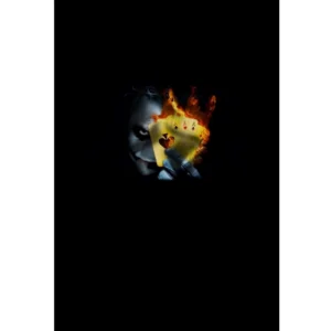 Alternative view of Men's Casual Floral Printed Cotton Blend Unstitched Shirt Fabric 1.6 Mtrs (Black)