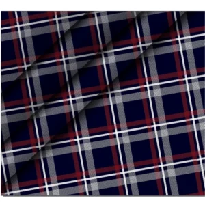 Alternative view of Men's Casual Floral Printed Cotton Blend Unstitched Shirt Fabric 1.6 Mtrs (Multicolor)