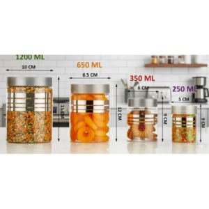 Alternative view of Plastic 16-Pcs Set Airtight Kitchen Storage Container Set (Multicolor)