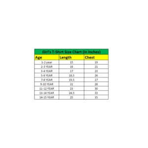 Alternative view of Girl's Cotton Printeded Round Neck T-Shirt (Grey)