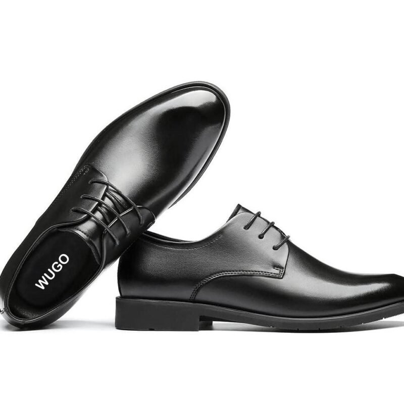 Alternative view of WUGO::Latest Trendy Men Formal Shoes |Black Derby Shoes |Office Shoes For Men's & Boys