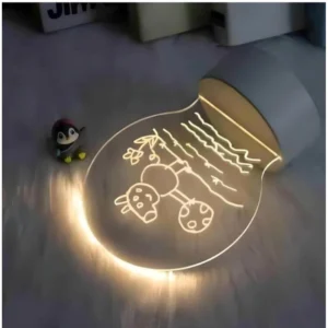 Alternative view of Glass 3D Illusion LED Creative Visualization Lamp