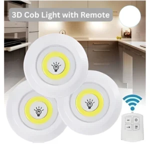 Plastic COB LED Lights with Wireless Remote Control Hot