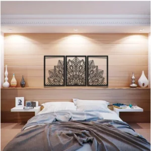 Alternative view of Zen Mandala Wooden Wall Decor