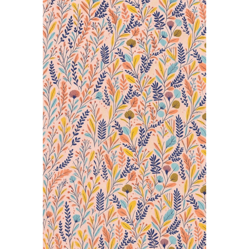 Microfiber Floral Printed Double Bedsheet with 2 Pillow Covers (Multicolor) - Image 2