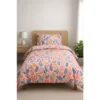 Microfiber Floral Printed Single Bedsheet with 1 Pillow Cover (Multicolor)