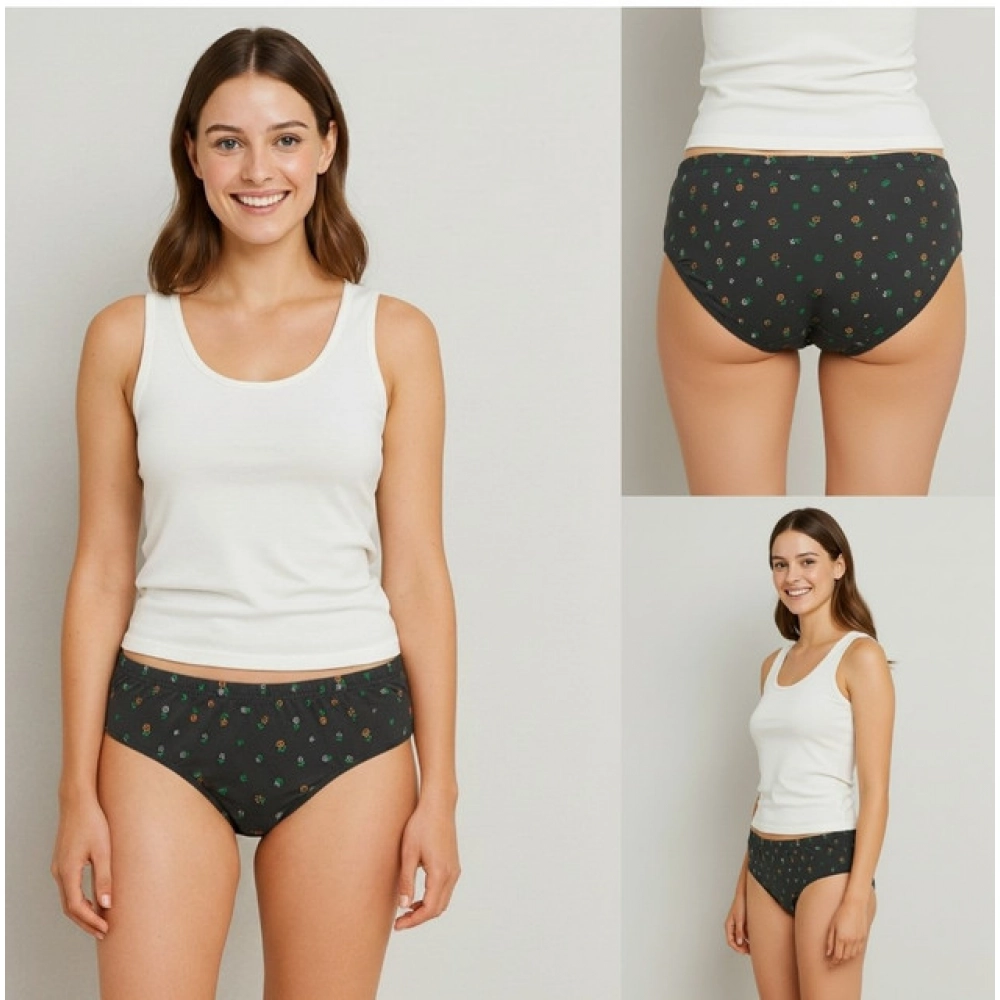 Pack of_6 Women's Cotton Printed Hipster Panty (Multicolor) - Image 3