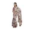 Women's Polyester Printed Saree With Unstitched Blouse 5.5 Mtr?(Multicolor)
