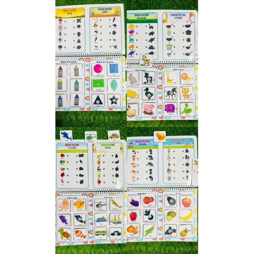 Montessori Busy Book – Early Learning Activity Set (2–4 Years, Multicolor) - Image 6