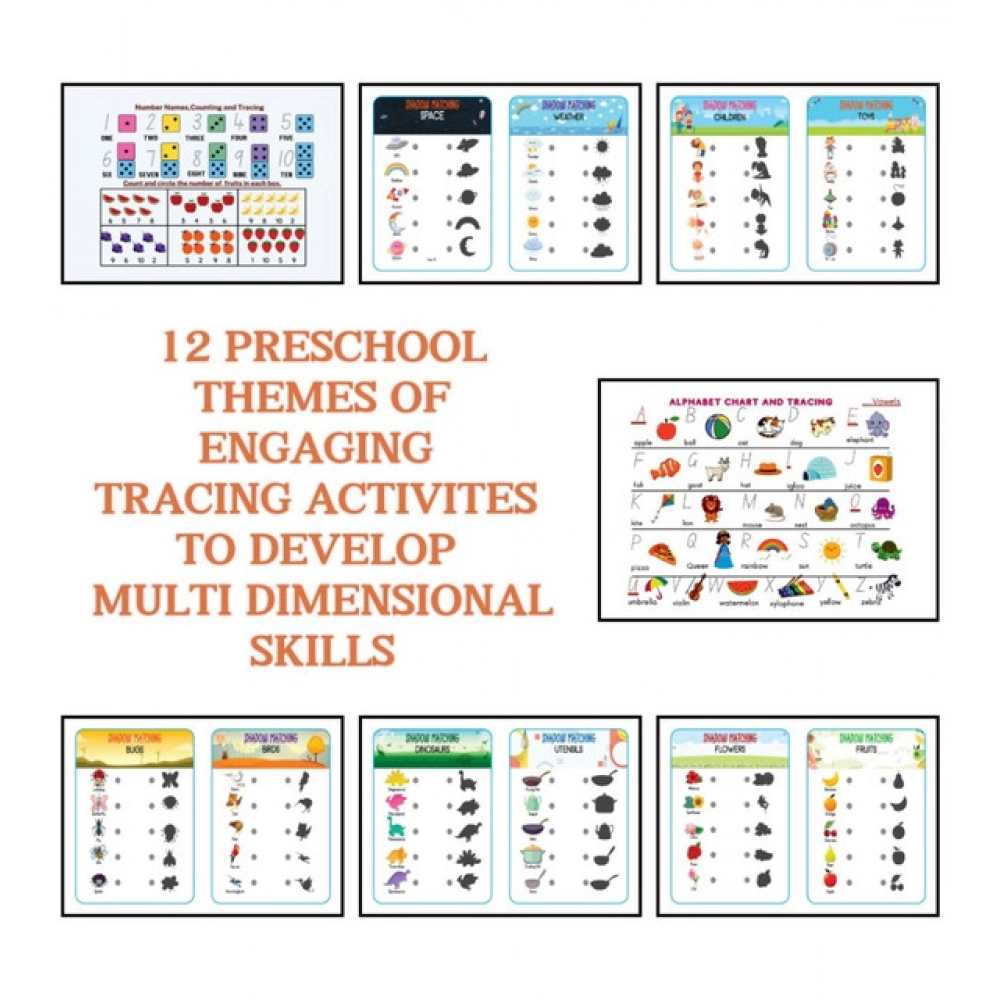 Montessori Busy Book – Early Learning Activity Set (2–4 Years, Multicolor) - Image 4