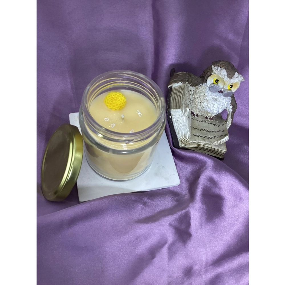 Pack Of_2 Soy Wax And Bees Wax Blend Candles Liquid Volume 130