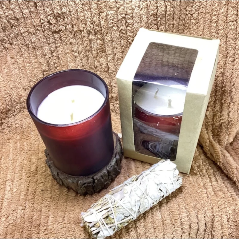 Alternative view of Pack Of_1 Soy Wax And Bees Wax Blend Candles Liquid Volume 160