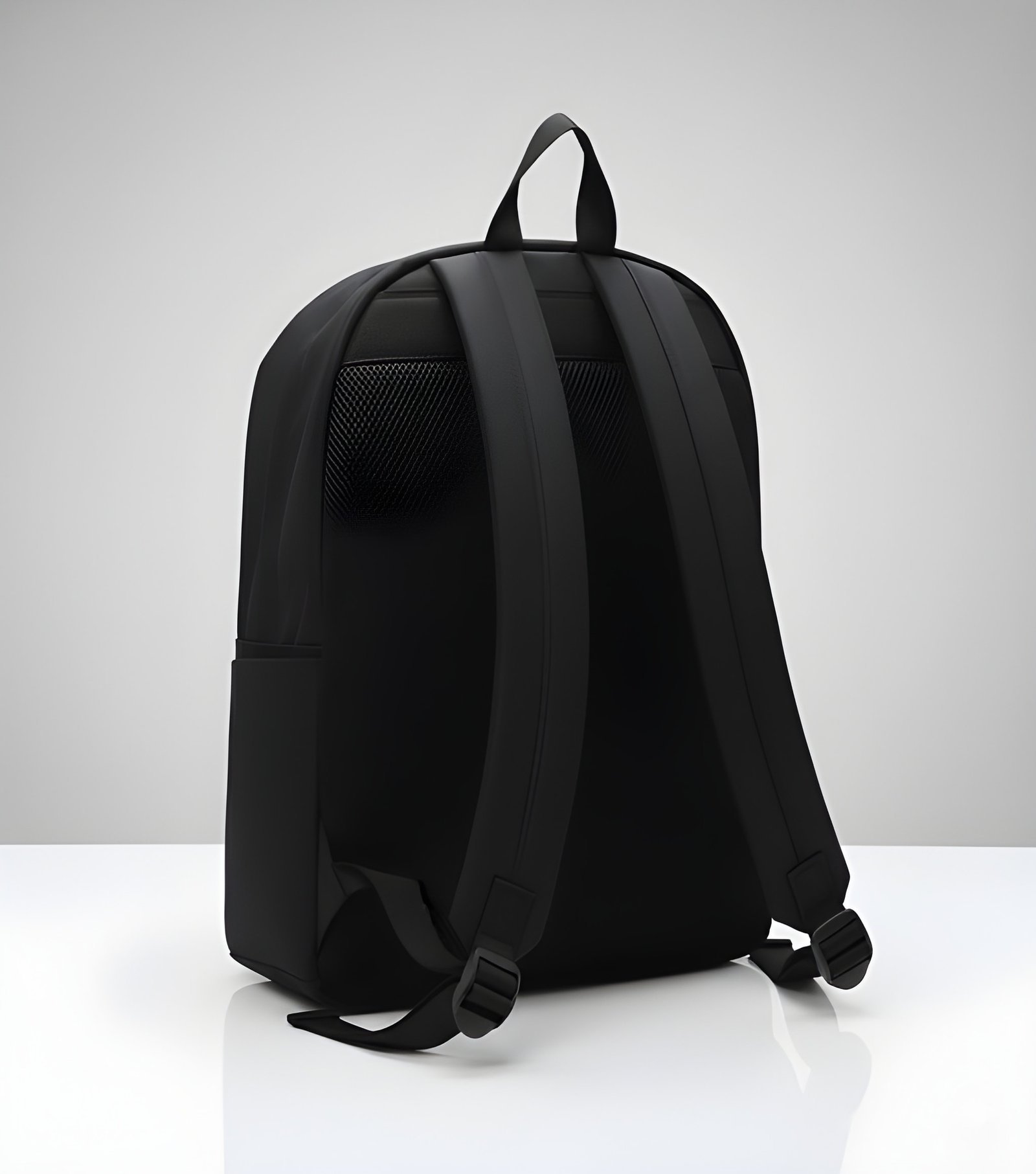 Latest Trendy Backpack in Black - Image 3