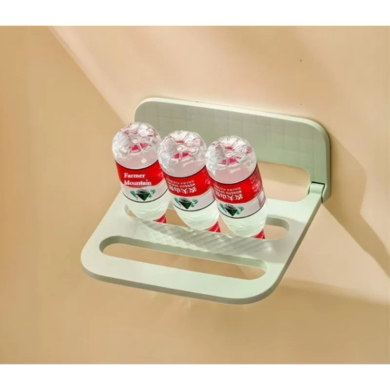 Alternative view of Plastic Solid Wall Hanging Shoe Rack (Multicolor)