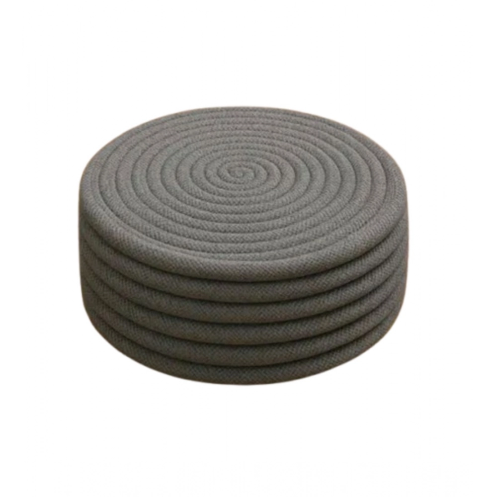 Cotton Rope Drink Coasters 6 Pcs Set (Gray) - Image 3