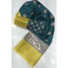 Women's Cotton Silk Printed Saree With Unstitched Blouse 5.5Mtr (Green)