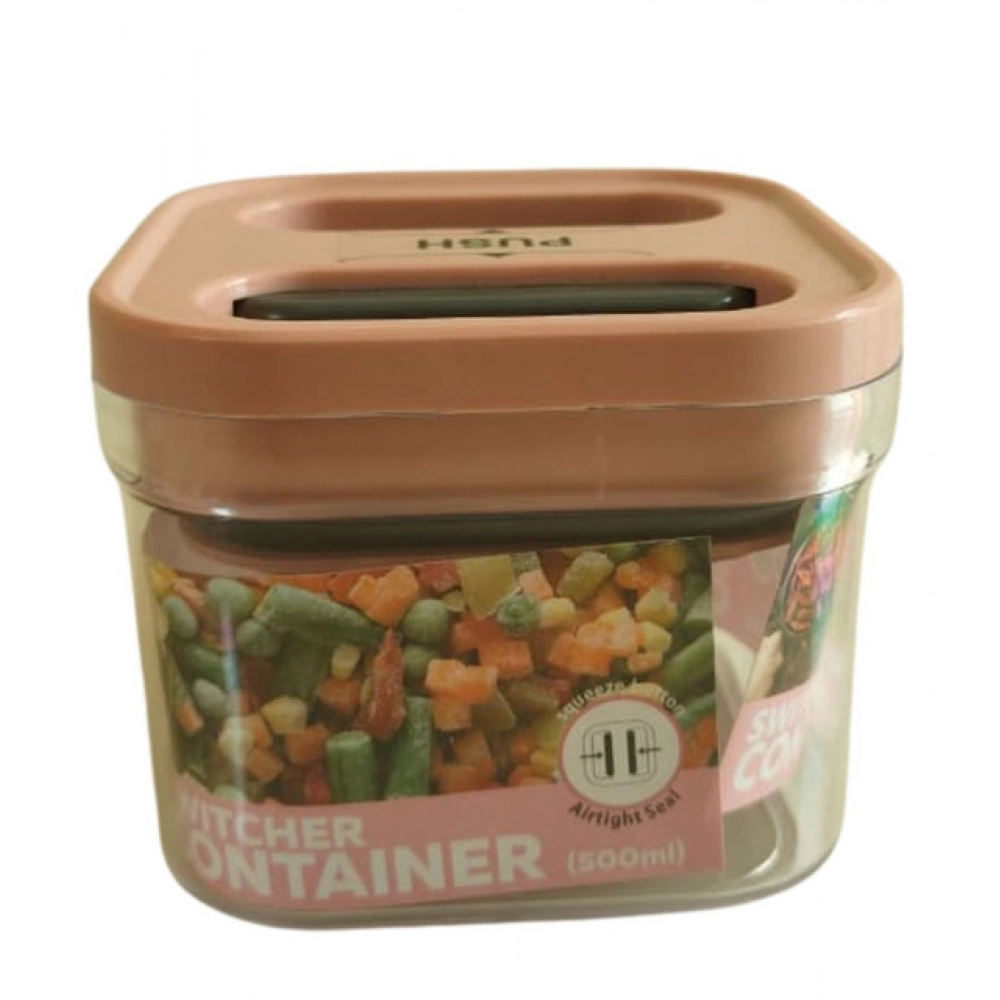 Pack of 1 Switchers Airtight Storage Container Set 500 ML (Pink) - Image 5