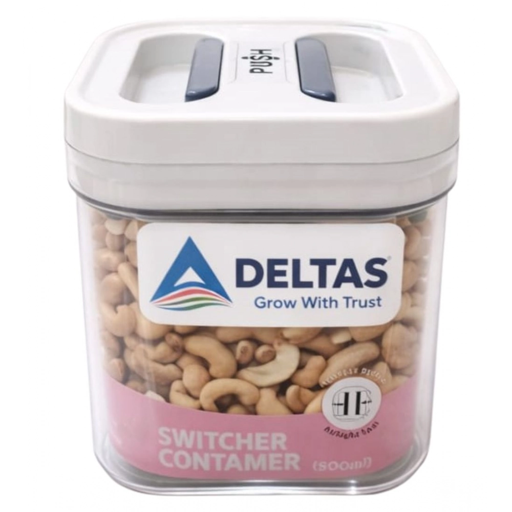 Pack of 1 Switchers Airtight Storage Container Set 500 ML (White) - Image 3