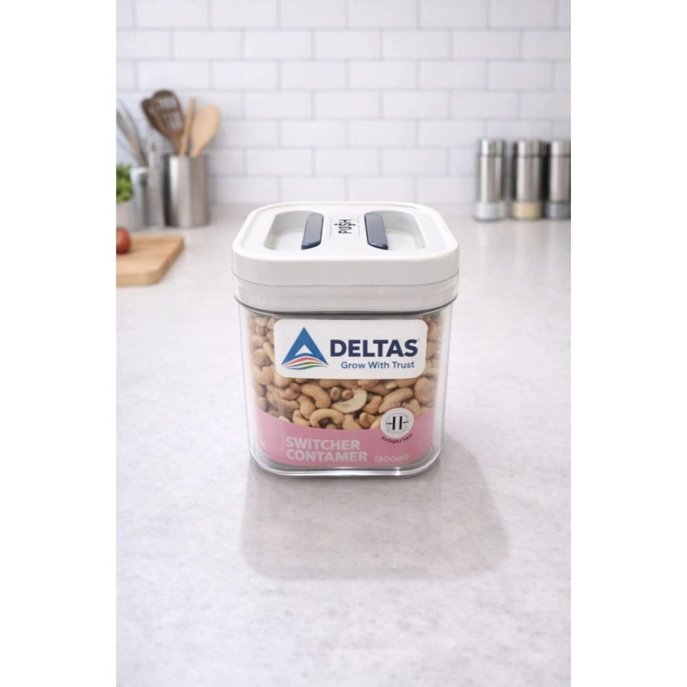 Pack of 1 Switchers Airtight Storage Container Set 500 ML (White) - Image 2