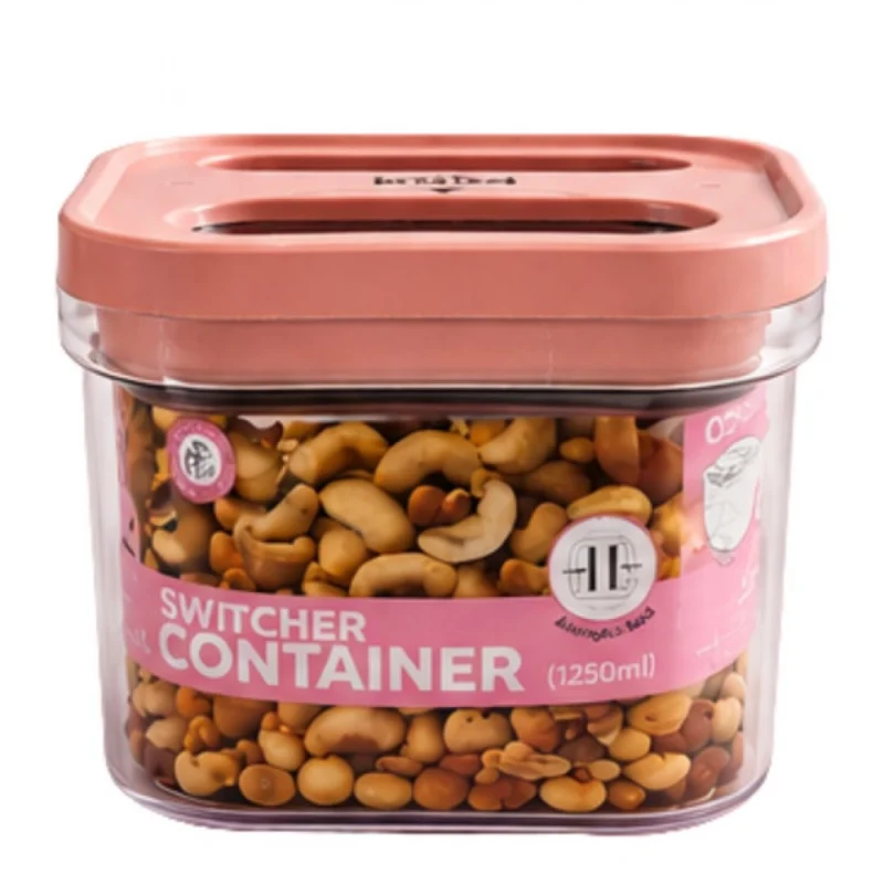 Alternative view of Pack of 1 Switchers Airtight Storage Container Set 1250 ML (Pink)
