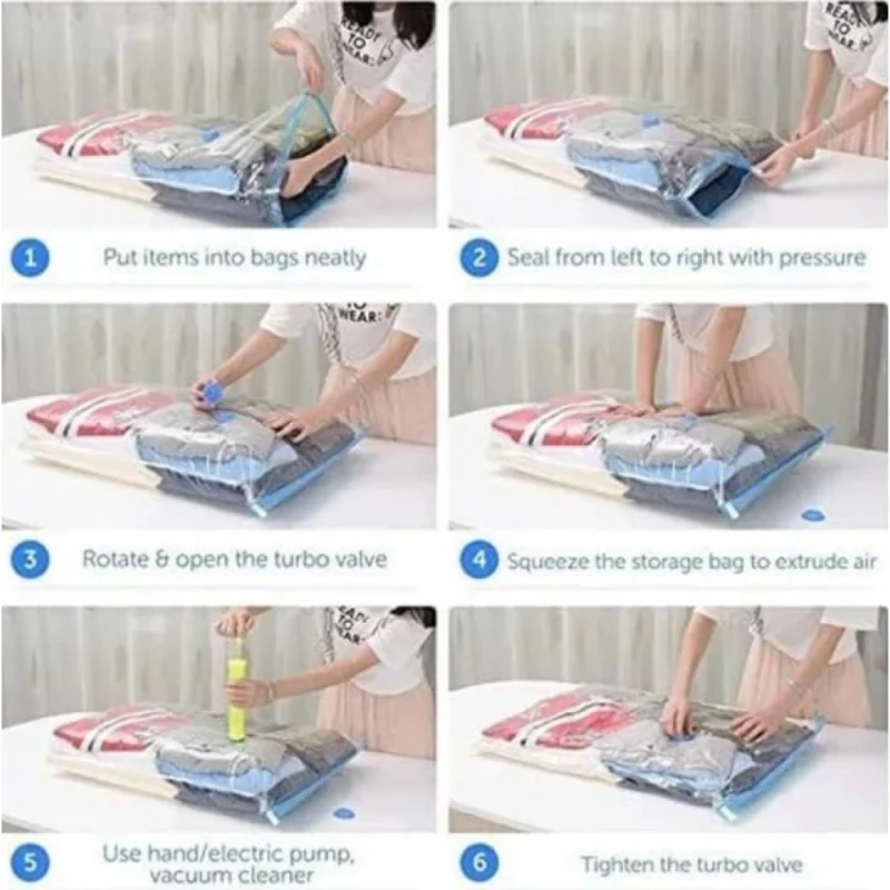 Vacuum Storage Bag (Transparent) - Image 2