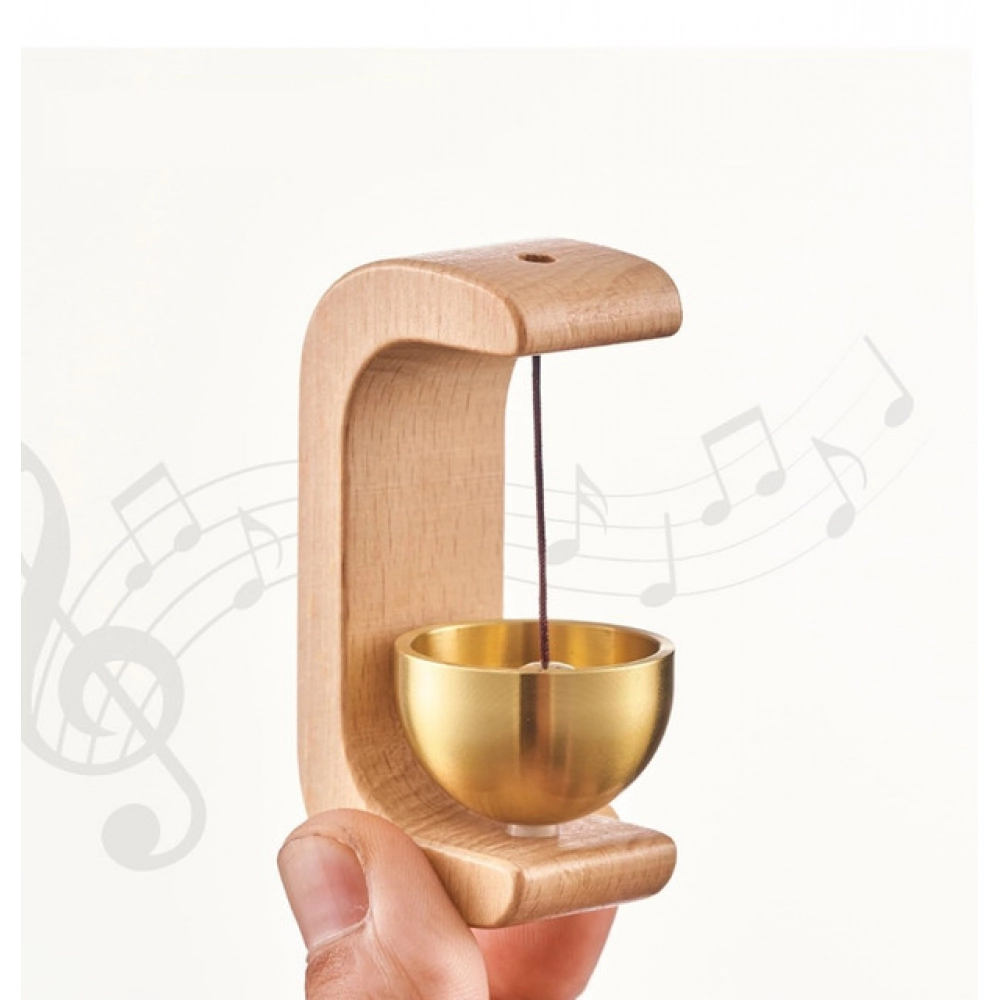 Self-Adhesive Magnetic Doorbell (Gold) - Image 3