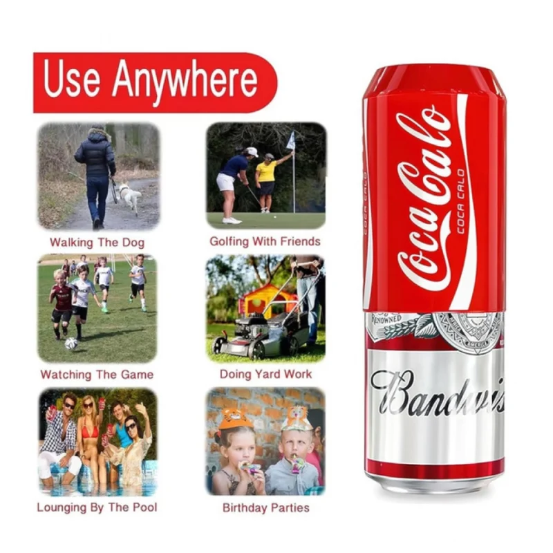 Pack of 2 Beer Can Cover (Red) - Image 2