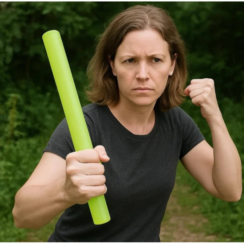Self Defence Nylon Rod Stick (Green) - Image 4