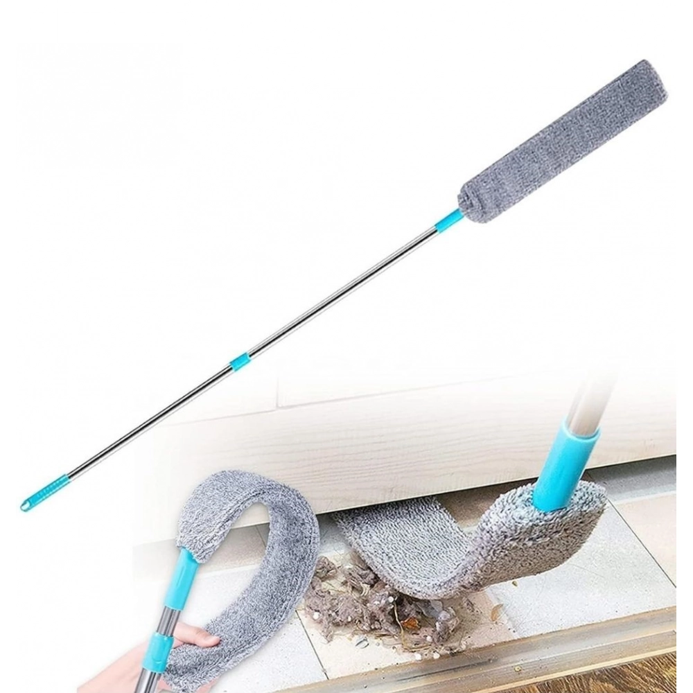 Pack of 2 Microfiber Flexible Mop (Grey)