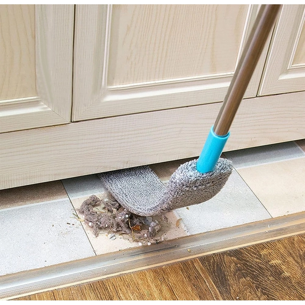 Pack of 2 Microfiber Flexible Mop (Grey) - Image 5