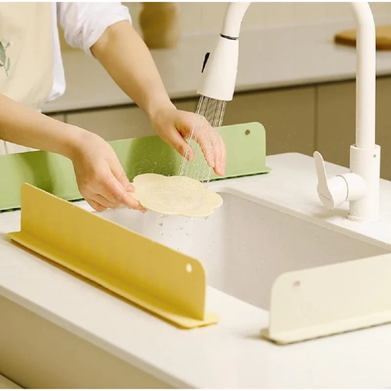 Silicone Sink Splash Guard for Kitchen (Multicolor) - Image 5