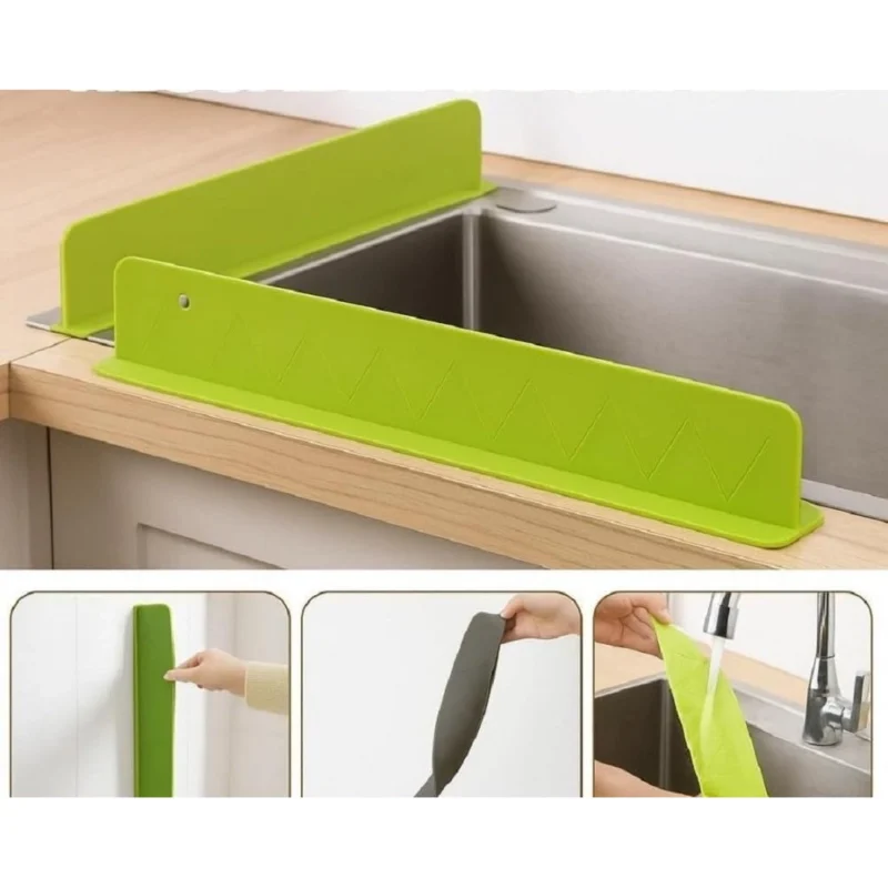 Silicone Sink Splash Guard for Kitchen (Multicolor) - Image 4